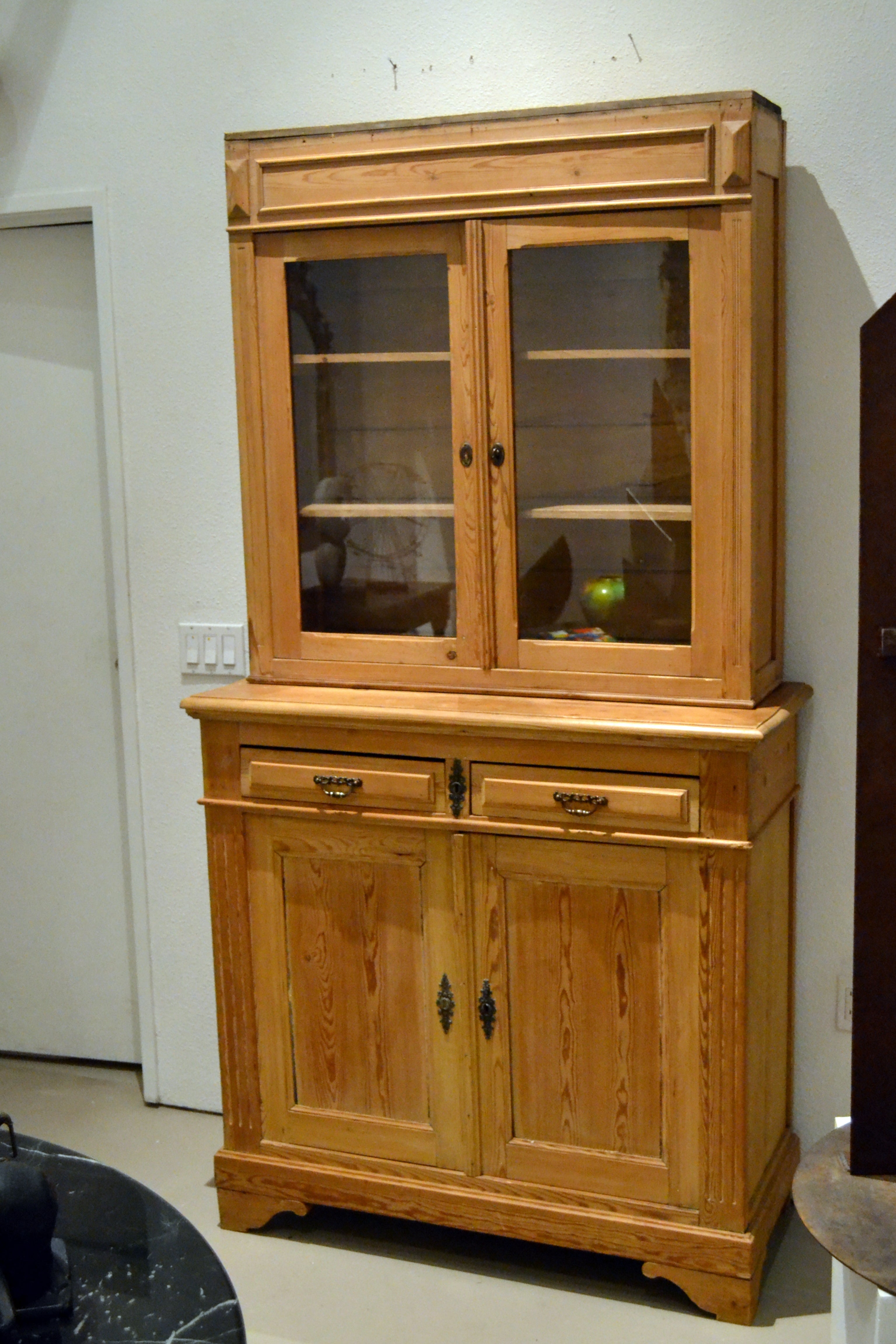Victorian Style Pine Cabinet