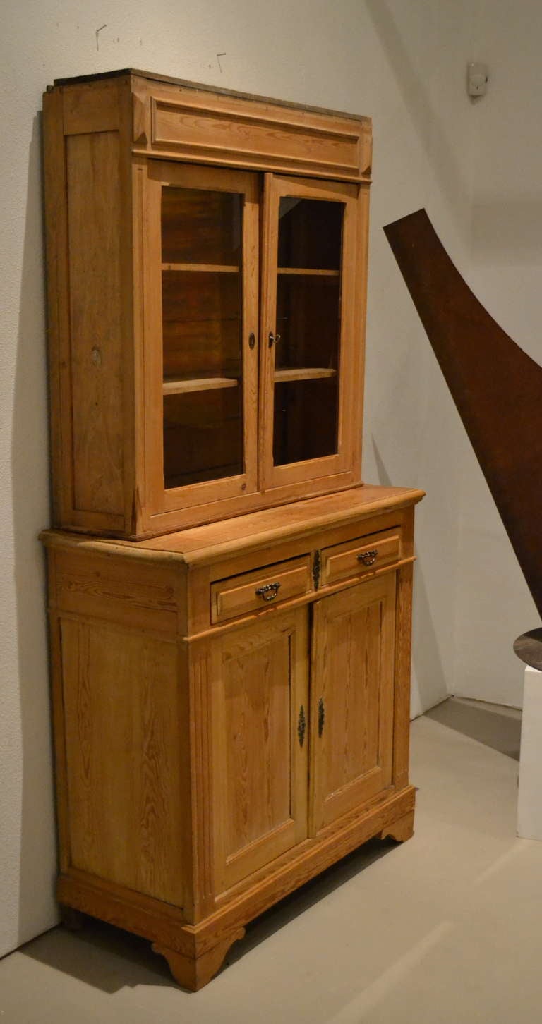 Victorian Style Pine Cabinet 1