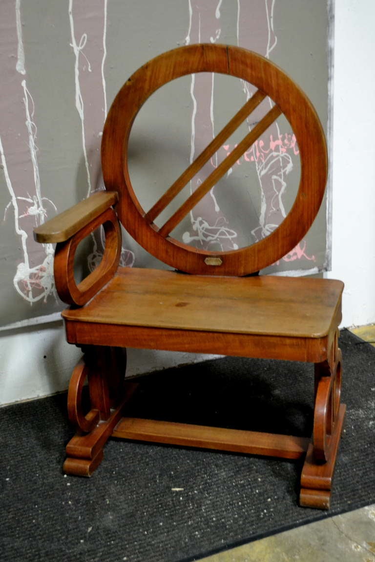 Highly Unusual One-Armed Chair 2