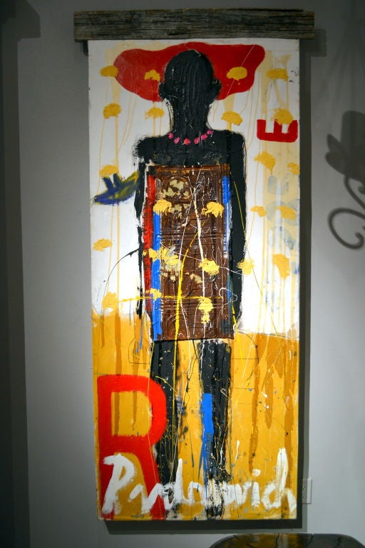 Powerful Abstract Figurative Painting by Prodanovich