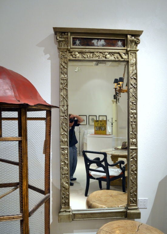Antique Italian Rococo Pier Mirror