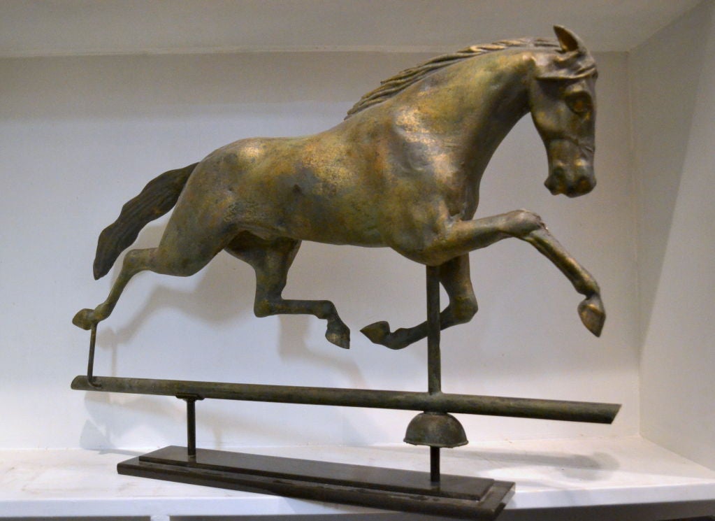 19th Century Antique Folk Art Horse Weathervane