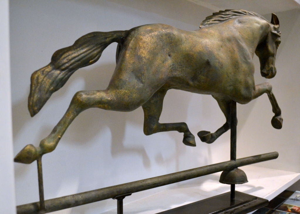 Antique Folk Art Horse Weathervane 1