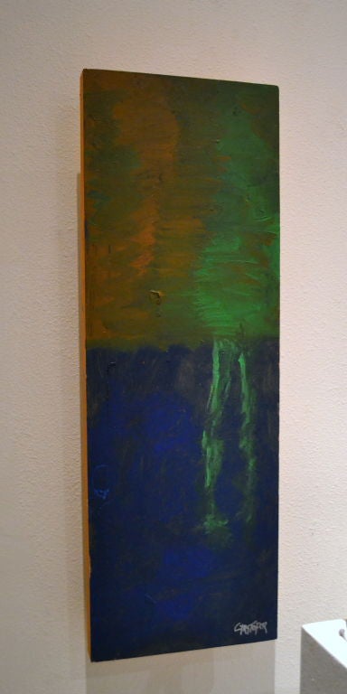 American Abstract Painting by Christopher Shoemaker For Sale