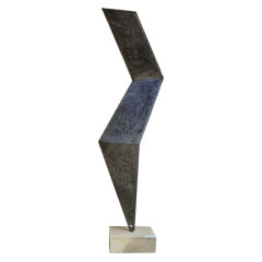 Large Abstract Steel Sculpture by Artist Scott Donadio