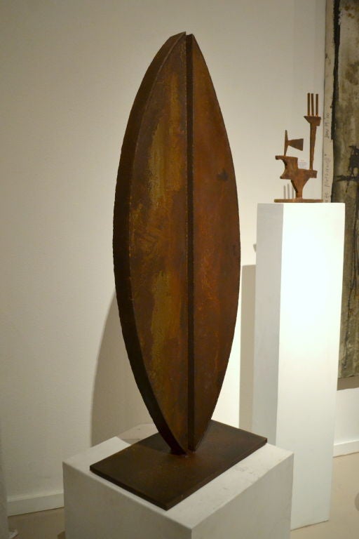 Contemporary Abstract Steel Sculpture by Scott Donadio For Sale