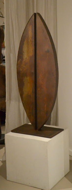 Abstract Steel Sculpture by Scott Donadio For Sale 2