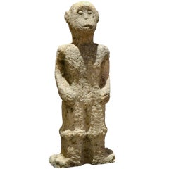 Antique Ancient Stone Figure of a Monkey