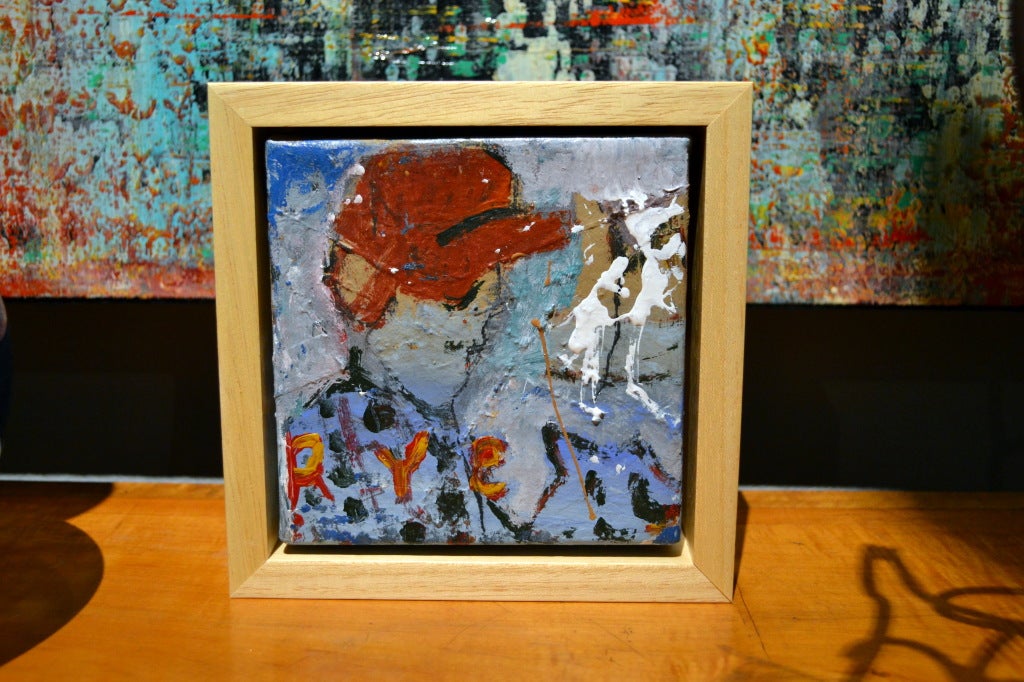 Abstract Figurative Painting by Jim Bloom In Excellent Condition For Sale In Cathedral City, CA