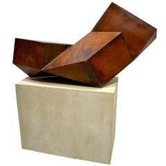 Large Abstract Steel Sculpture by Scott Donadio