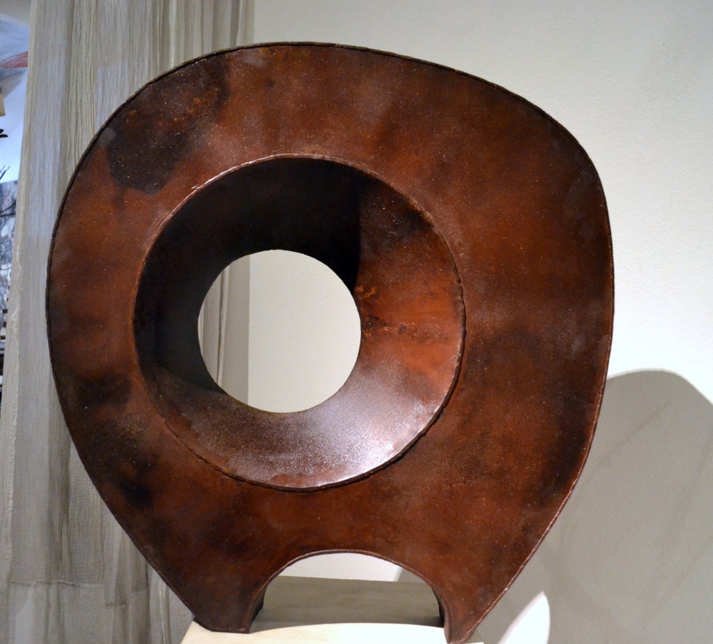 Abstract Steel Sculpture by Scott Donadio 1