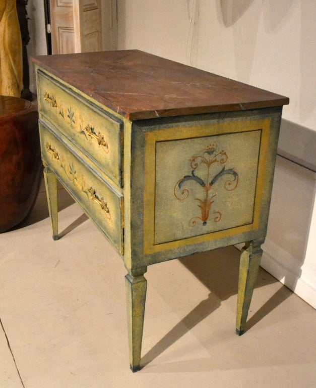 French Antique Chest In Good Condition For Sale In Cathedral City, CA