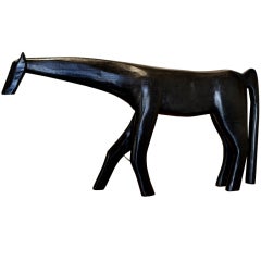 Handmade Wood Horse