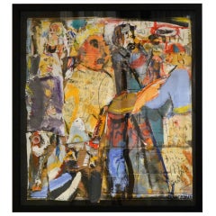 Abstract Figurative Collage by Jim Bloom
