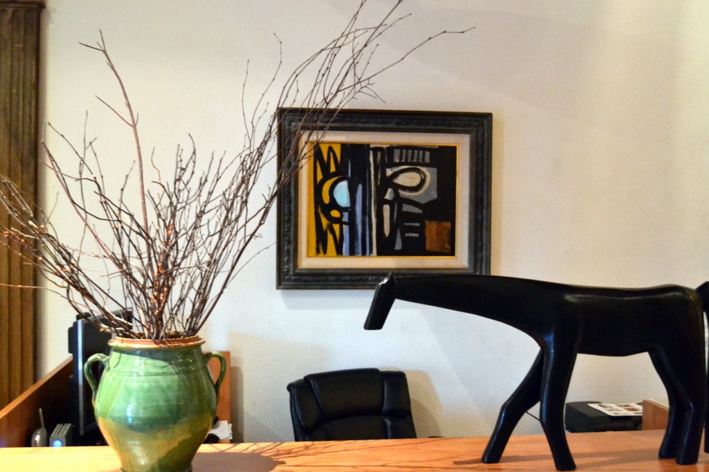 20th Century Abstract  Expressionist Painting by Ken Joaquin