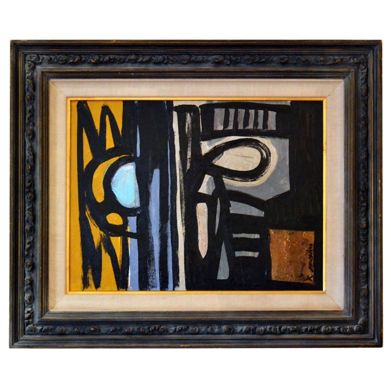 Abstract  Expressionist Painting by Ken Joaquin