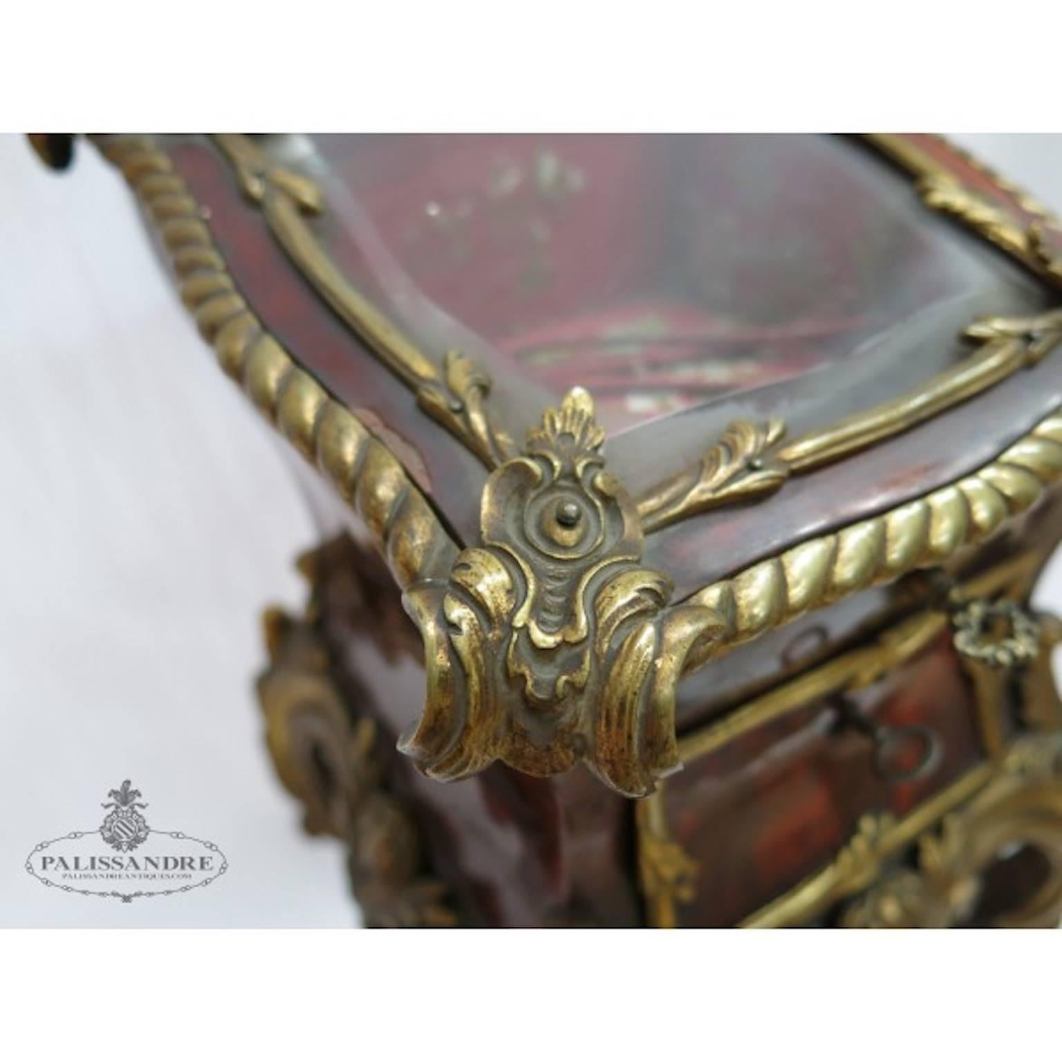Elegant jeweller made in bronze and hawksbill.