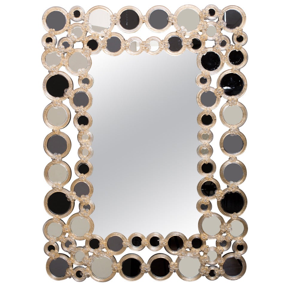 Venetian Glass Wall Mirror