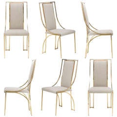 Set of 6  Dining Chairs by  Romeo Rega
