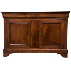 French Louis Philippe Period Walnut Buffet