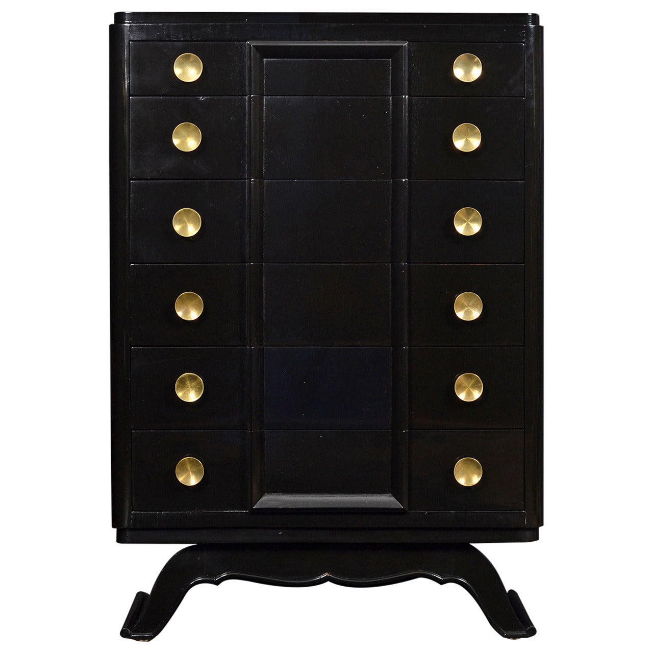French Art Deco "Chiffonier" Chest of Drawers