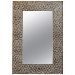 Spanish Hand Painted Fir Mirror