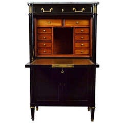 French Antique Directoire Drop-Front Secretaire