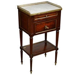 Louis XVI Mahogany Side Table
