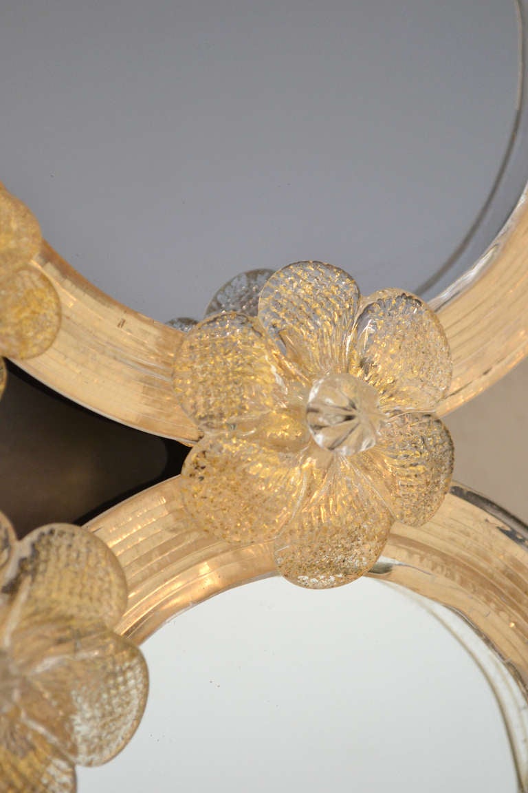 Magnificent Venetian Glass Mirror 2