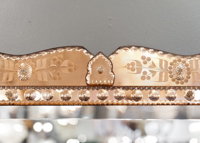 Venetian Mirror with Copper Mirror Frame 1