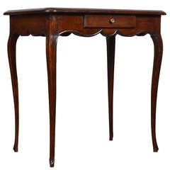 French Louis XV Walnut Table