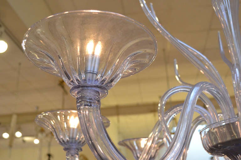 Alexandrite Murano Glass Chandelier 2
