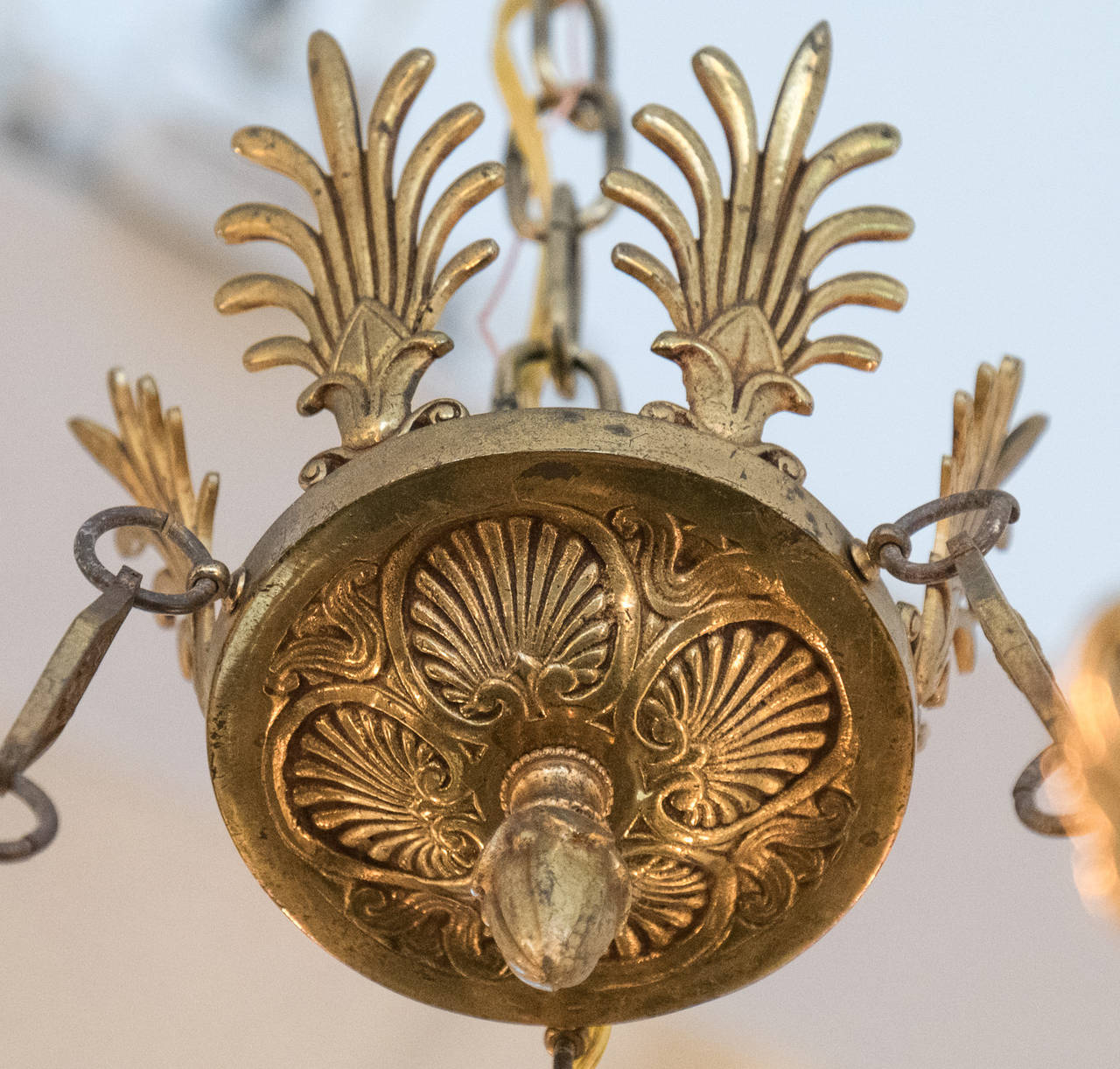 empire chandelier bronze