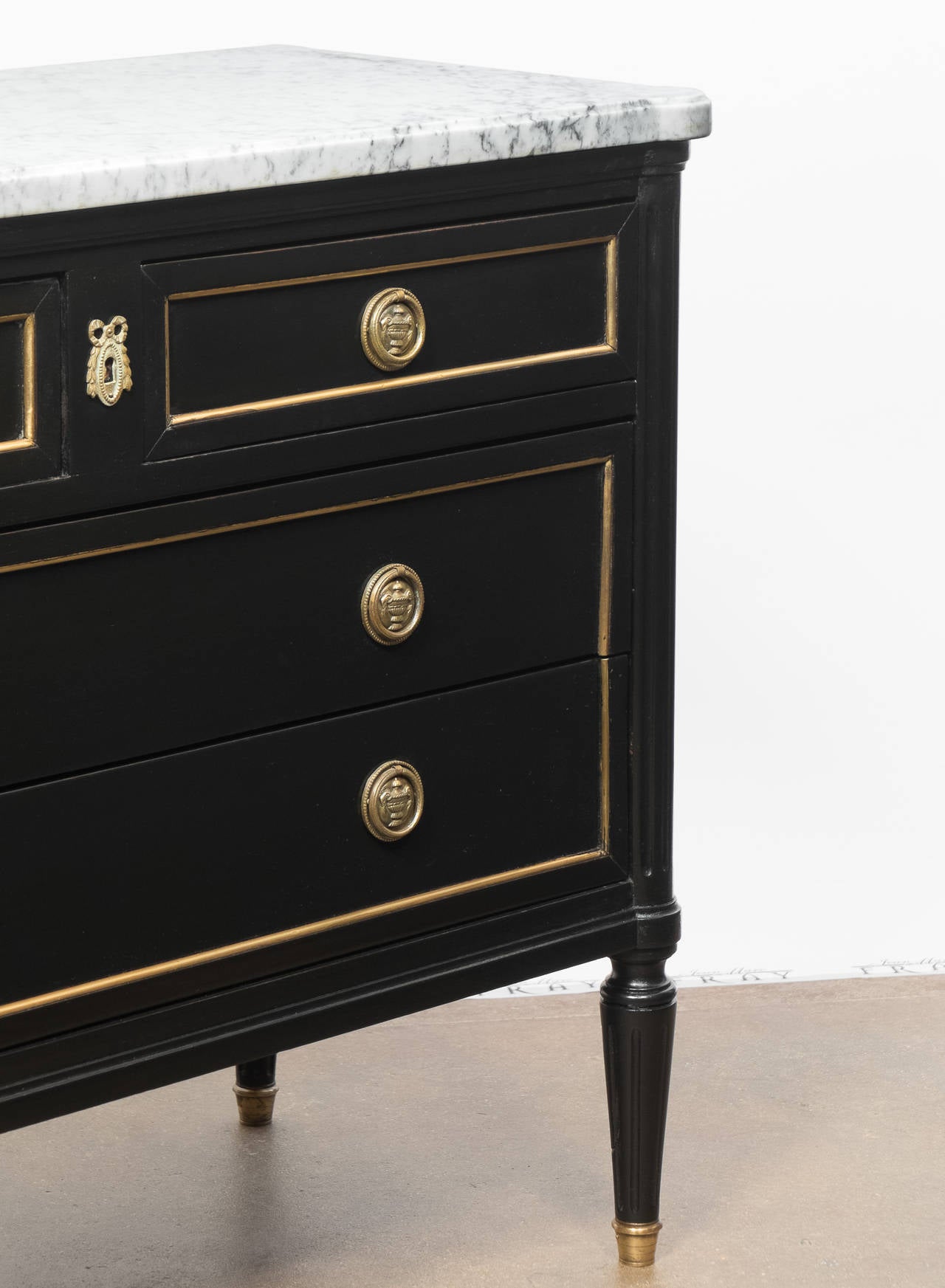 Charming Antique French Louis XVI Chest of Drawers 3