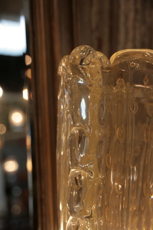Pair of Italian Vintage Murano Glass Lamps 6