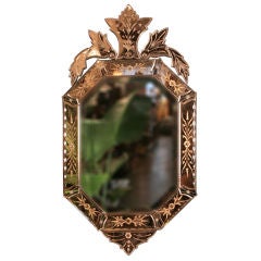 Italian Antique Venetian Mirror