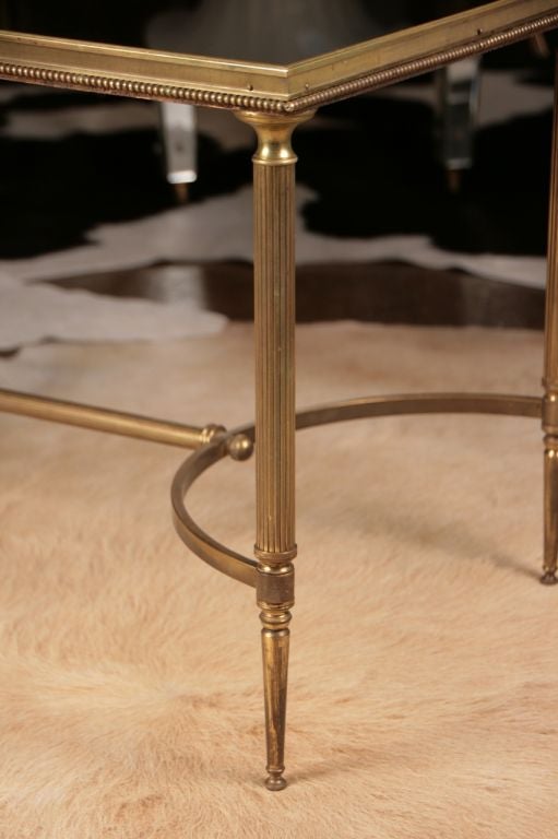 Brass French Maison Charles Coffee Table