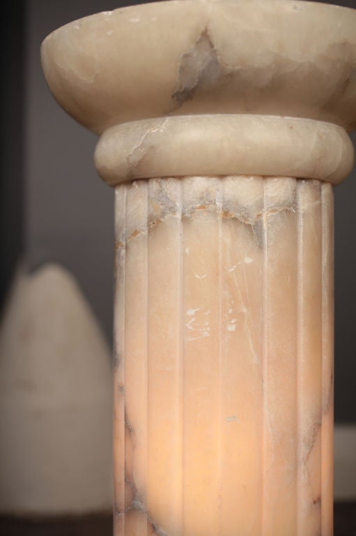 French Alabaster Column 2