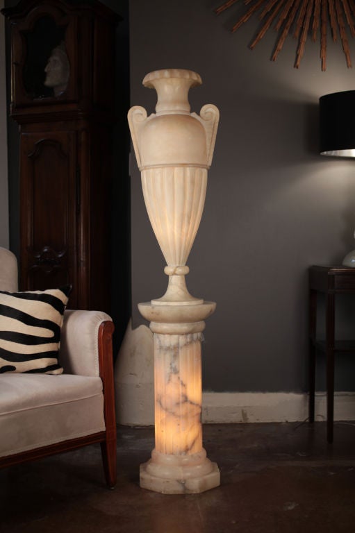 French Alabaster Column 5