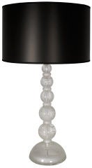 Italian Vintage Murano Glass Lamp