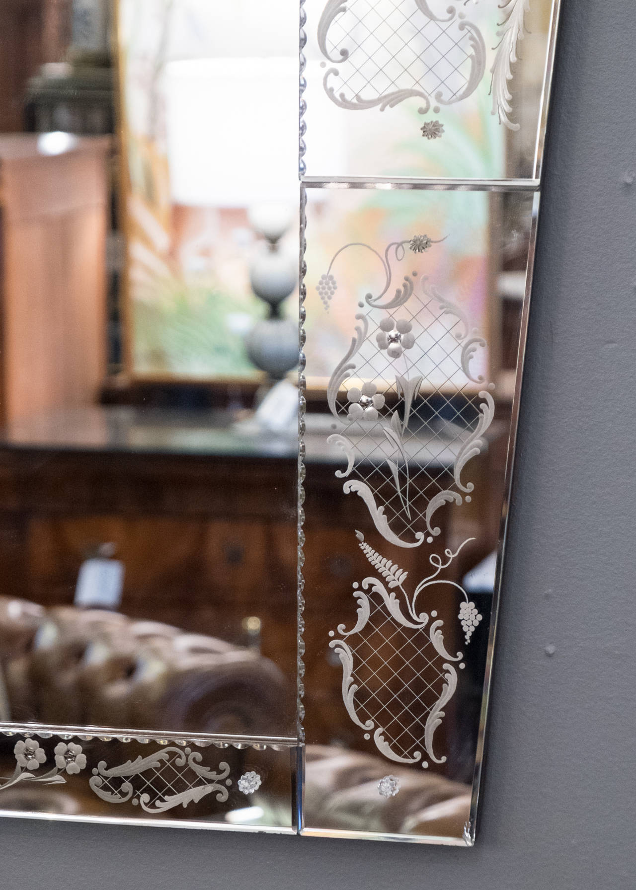 Venetian Glass Wall Mirror 2