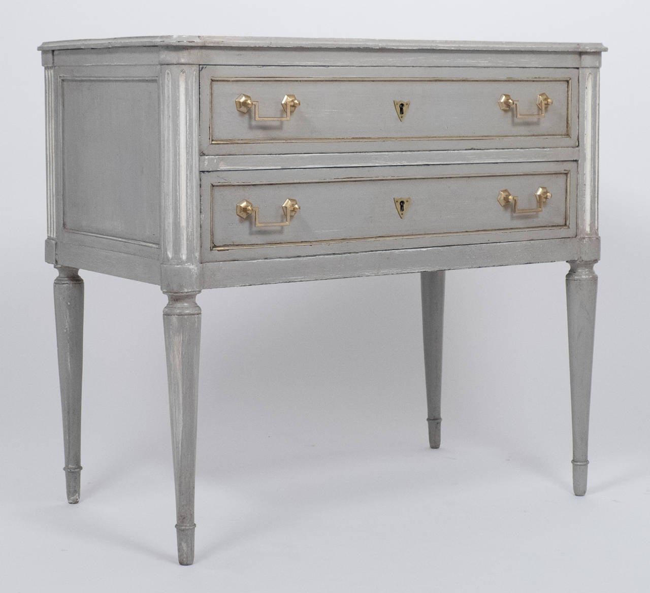 French Charming Louis XVI 19th Century Chest