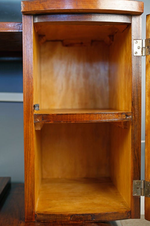 French Art Deco Walnut Vanity 2