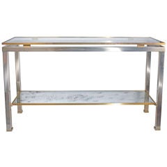 French Modernist Console Table