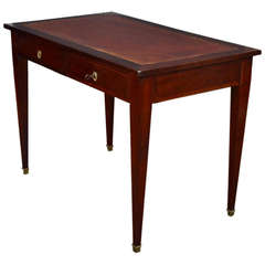 French Directoire Mahogany Writing Desk