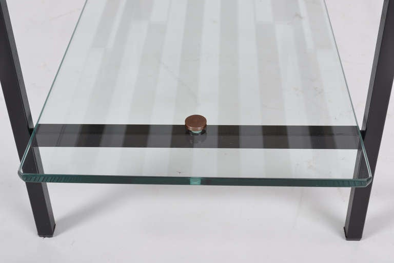 Modernist Glass Coffee Table by Paul Geoffroy 3