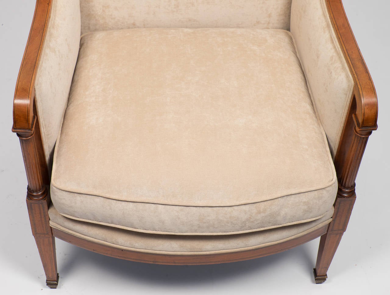 Elegant Antique French Directoire Bergère 1