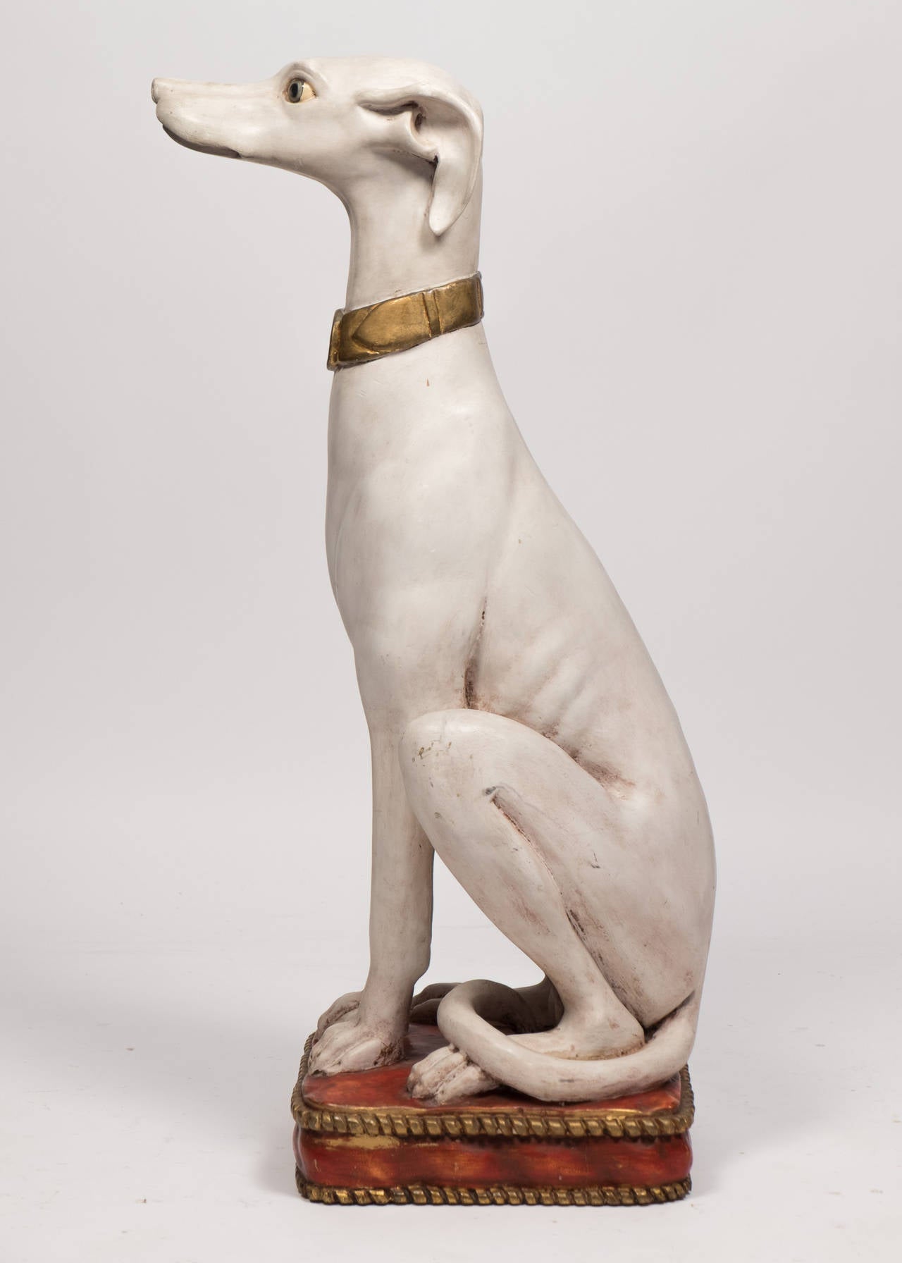 Mid-Century Modern Italian Vintage Dog Statues