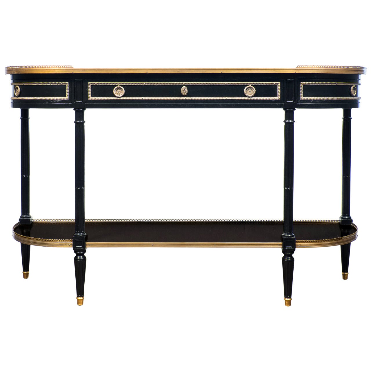 Fine Louis XVI Maison Jansen Style Console Table