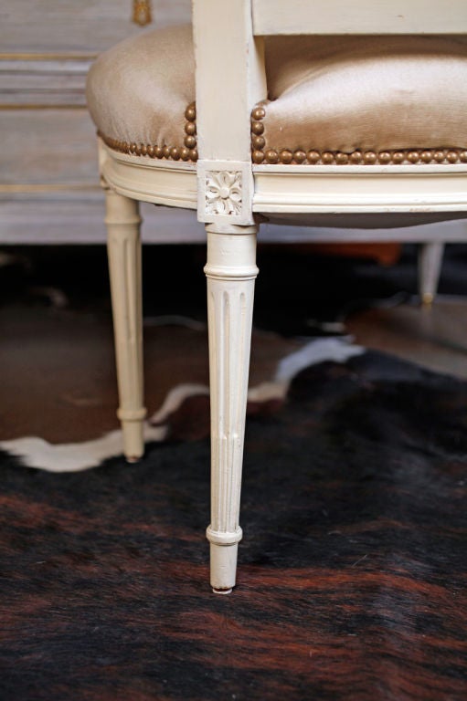 Set of 6 Louis XVI Painted Chairs 2